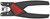 Knipex 12 74 180 SB Automatic Stripping Pliers for Control Cable