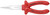 Knipex Long Nose Pliers with Cutter-1000V Insulated 2617200