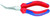 Knipex 31 25 160 Needle-Nose 45 Angled Pliers
