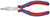 Knipex Electronics 45 Angled Pliers-Half Round Tips 3582145