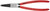 Knipex 44 11 J3 SBA Internal Snap Ring Pliers-Forged Tips