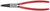 Knipex Internal 45 Angled Snap Ring Pliers-Forged Tips 4431J32