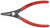 Knipex 49 11 A1 SBA External Precision Snap Ring Pliers