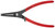 Knipex 49 31 A3 External Precision Snap Ring Pliers-Limiter