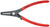 Knipex External 90 Angled Precision Snap Ring Pliers-Limiter 4941A31