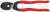 Knipex CoBolt High Leverage Compact Bolt Cutters-Fencing with Notched Blade 7131200R