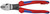 Knipex High Leverage 12 Angled Diagonal Cutters-Tethered Attachment 7422200TBKA