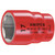 Knipex Hex Socket, 3/8"-1000V Insulated 7/16" 98377/16"