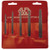 Alfa Tools SE61736 6pc Screw Extractor Set Traight Flute #1-6