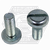 M6-1.00 x 10 mm Machine Screws, Slotted Pan Head, Metric Class 4.8, Zinc Cr+3, DIN 85, Qty 500