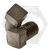 5/16"-18 x 1 1/4" Square Head Set Screws, Cup Point, Plain Finish, Full Thread, Coarse (UNC), Alloy Steel, Thru-Hardened, Qty 100
