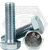 M20-1.50 x 110 mm Hex Cap Screws, Metric Class 8.8, Zinc Cr+3, Partial Thread, Extra Fine, Medium Carbon Steel, DIN 960, Qty 10