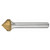 Alfa Tools B71326DTN SK-9 Carbide Burr 90° Cone Double Cut Tin Coated