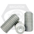 1/4"-20  x  5/16" Socket Set Screws, Cup Point, Mechanical Zinc Cr+3, Coarse (UNC), Alloy Steel, Qty 100