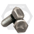M16-1.50 x 45 mm Hex Cap Screws, Metric Class 10.9, Plain Finish, Full Thread, Fine (UNF), Alloy Steel, ISO 8676, Qty 25