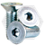 M16-2.00 x 120 mm Flat Head Socket Cap Screws, Metric Class 10.9, Zinc-Bake Cr+3, Partial Thread, Coarse (UNC), Qty 25