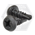 #7 x 7/16" Proferred Self-Drilling Screws, Framing Pan Head, #2 Point, Phosphated Finish, Qty 5