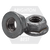 M6-1.00 Hex Flange Nuts, Non-Serrated, Metric Class 8, Plain Finish, Coarse (UNC), DIN 6923, Qty 500