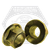 M8-1.25 Hex Flange Nuts, Non-Serrated, Metric Class 8, Zinc-Yellow Cr+6, Coarse (UNC), DIN 6923, Qty 250