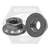 M4-0.70 Hex Flange Nuts, Non-Serrated, 18-8 Stainless Steel A2, Qty 100