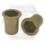 10-24 UNC (.130-.225) Steel Hex Rivet Nut Zinc-Yellow Cr+3 (Inch), Qty 1000