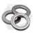 M6 Small Flat Washers, 18-8 Stainless Steel A2, DIN 433, Qty 100