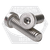#8-32 x 3/4" Low Head Socket Cap Screws, 18-8 Stainless Steel A2, Full Thread, Qty 100