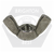 M16-2.00 Wing Nuts, Type A, 18-8 Stainless Steel A2, Qty 50