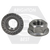 M5-0.80 Hex Flange Nuts, Serrated, 18-8 Stainless Steel A2, Qty 100