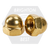 1/4"-20 (7/16" x 3/8") Cap Nut, Brass Plain Finish, Qty 400