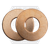 1/2" x 1 1/4" x .057"-.067" Flat Washers, Silicon Bronze, Qty 200