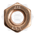 3/4"-10 Hex Nuts, 651 Silicon Bronze Finish, Qty 30