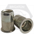 10-32 (.130-.225) Steel Rivet Nuts, Small Flange, Knurled Body, Zinc-Yellow Cr+3, Qty 1000