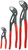Knipex 9K 00 80 122 US 3 Pc Cobra Set w/ Keeper Pouch (87 01 125, 87 01 250,  87 01 300, 9K 00 90 12 US)