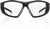 Hybrid, Black Frame, As Af, Clear, Eyhb-Bkc, Ironclad Safety Glasses, Qty 12