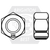 3/4"-10 A563 Heavy Hex Nut Grade Dh Coarse, Hot-Dipped Galvanized HDG,/Wax , Made in USA, Qty 900