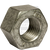 1"-8 Heavy,Metal Keg Hot Dip Galvanized Hex Nuts A194 / Sa 194 2H Heavy Coarse, Hot-Dipped Galvanized HDG, (Barrel), Qty 500