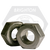 3"-4 Heavy Hex Nuts, Grade A, A563, Plain Finish, Coarse (UNC), Qty 5
