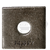 3/4" Square Beveled F436 Hardened Washers, Plain Finish, Qty 200