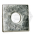 3/4" Square Beveled F436 Hardened Washers, Hot-Dipped Galvanized HDG, Qty 200