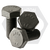 1"-8 x 6" Heavy Hex Structural Bolts, Type 1, Plain Finish, Partial Thread, Coarse (UNC), A490, Made in USA, Qty 105