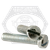 1/4"-20 x 1 1/2" Machine Screws, Slotted Fillister Head, Zinc Cr+3, Full Thread, Coarse (UNC), Qty 2000