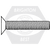 M3.5-0.60 x 8 mm Machine Screws, Phillips Flat Head, Zinc Cr+3, DIN 965A, Qty 12000