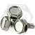 #8-18 x 2 1/2" Self-Drilling Screws, Unslotted Indent Hex Washer Head HWH, #2 PointZinc Cr+3, Full Thread, Qty 3000