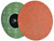 Alfa Tools QDA1024 1 1/2" x 24 Grit Aluminum Oxide Quick Change Resin Fibre Disc Type 'R'