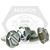 #10-32 x 1" Thread-Cutting Screws, Phillips Pan Head, Type 23(T), Zinc Cr+3, Full Thread, Qty 4500
