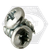 #10-16 x 1 1/4" Self-Tapping Screws, Phillips/Slotted Combo Drive Indent Hex Washer Head HWH, Type AB, Zinc Cr+3, Full Thread, Qty 2500