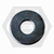 M24 Fender Washers, Grade A, Zinc Cr+3, DIN 9021B, Qty 120
