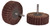 Alfa Tools DFW21080 2" x 1" 80 Grit Interleaf Flap Wheel