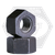M56-5.50 Heavy Hex Nuts, Metric Grade 2H, Plain Finish, Coarse (UNC), Qty 8